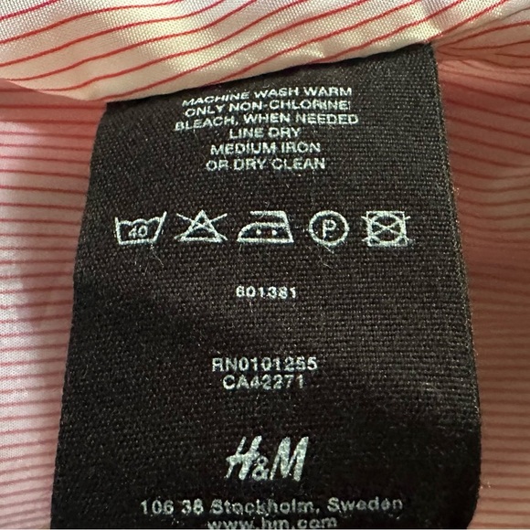 099 H&M | NWOT Vibrant Red Trench Coat - Stylish & Elegant (Size 8) - Picture 11 of 15